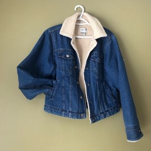 Sherpa Lined Jean Jacket